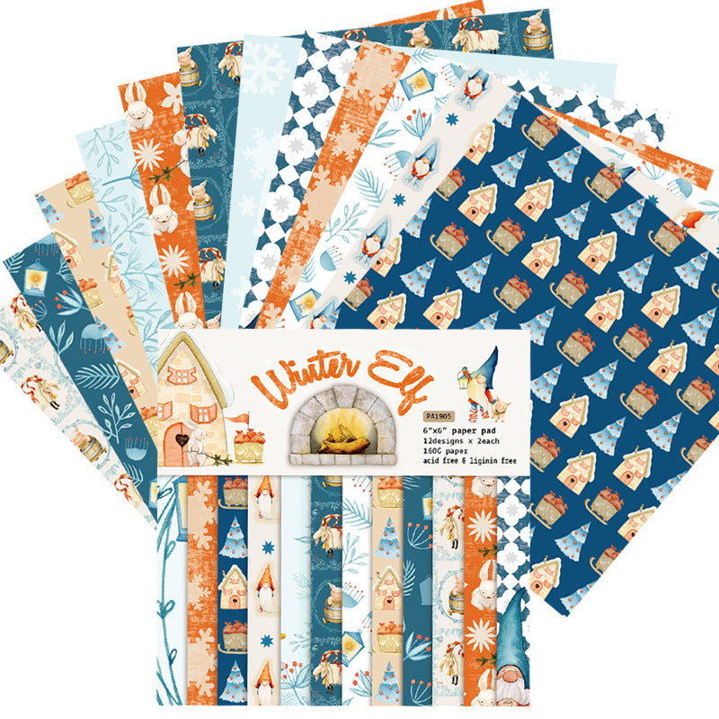 6 inch Scrapbook Paper Pad JYY1905