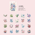 40 Pcs PET Animal Stickers SLMC
