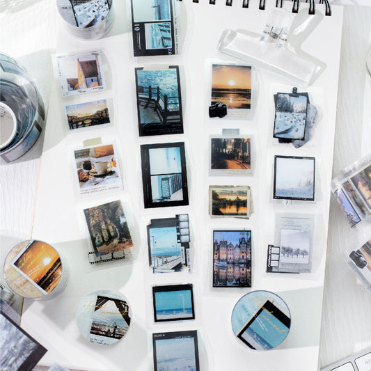 1 Roll Landscape PET Stickers Tape YHYS