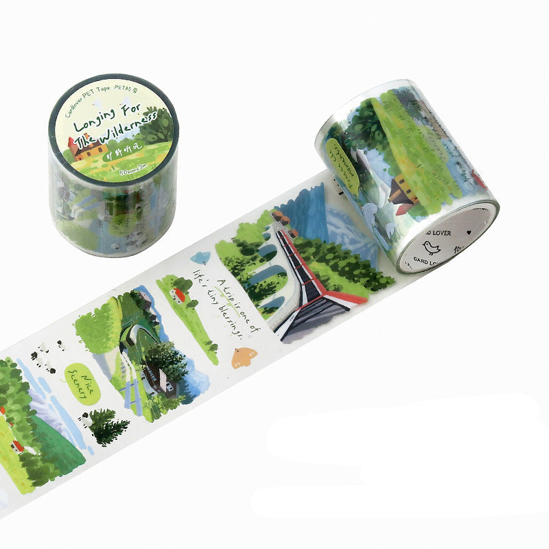 Wanderlust Chronicles Scenery Clear PET Tape - Wildland
