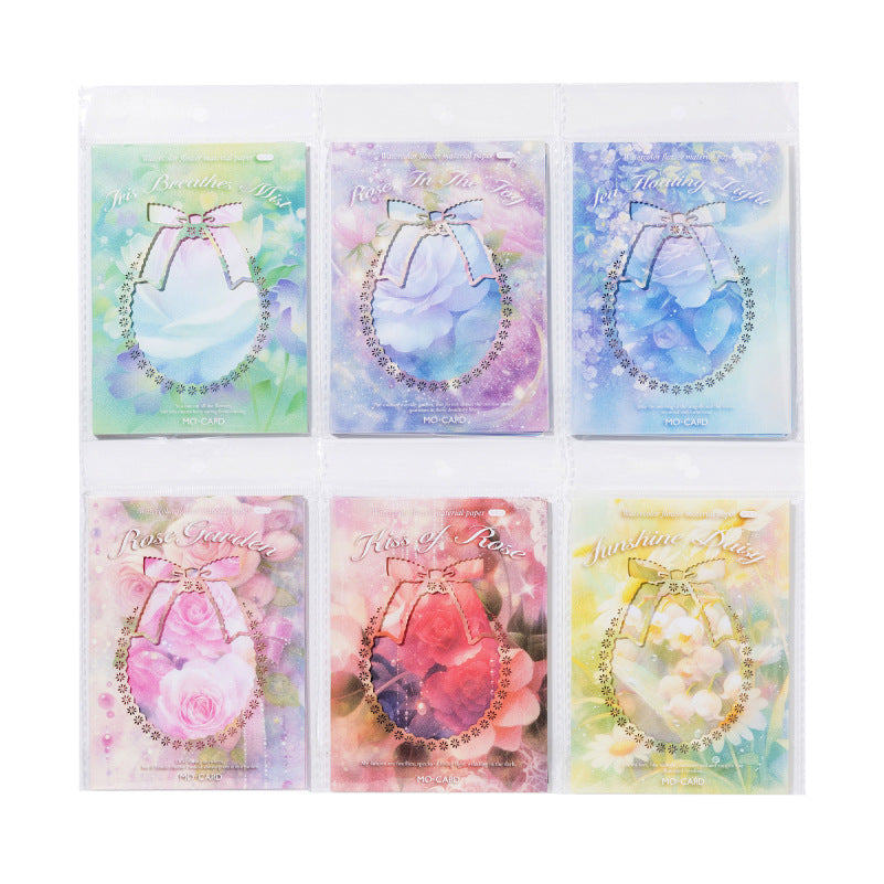 30 Pcs Floral Scrapbook Paper YZHM