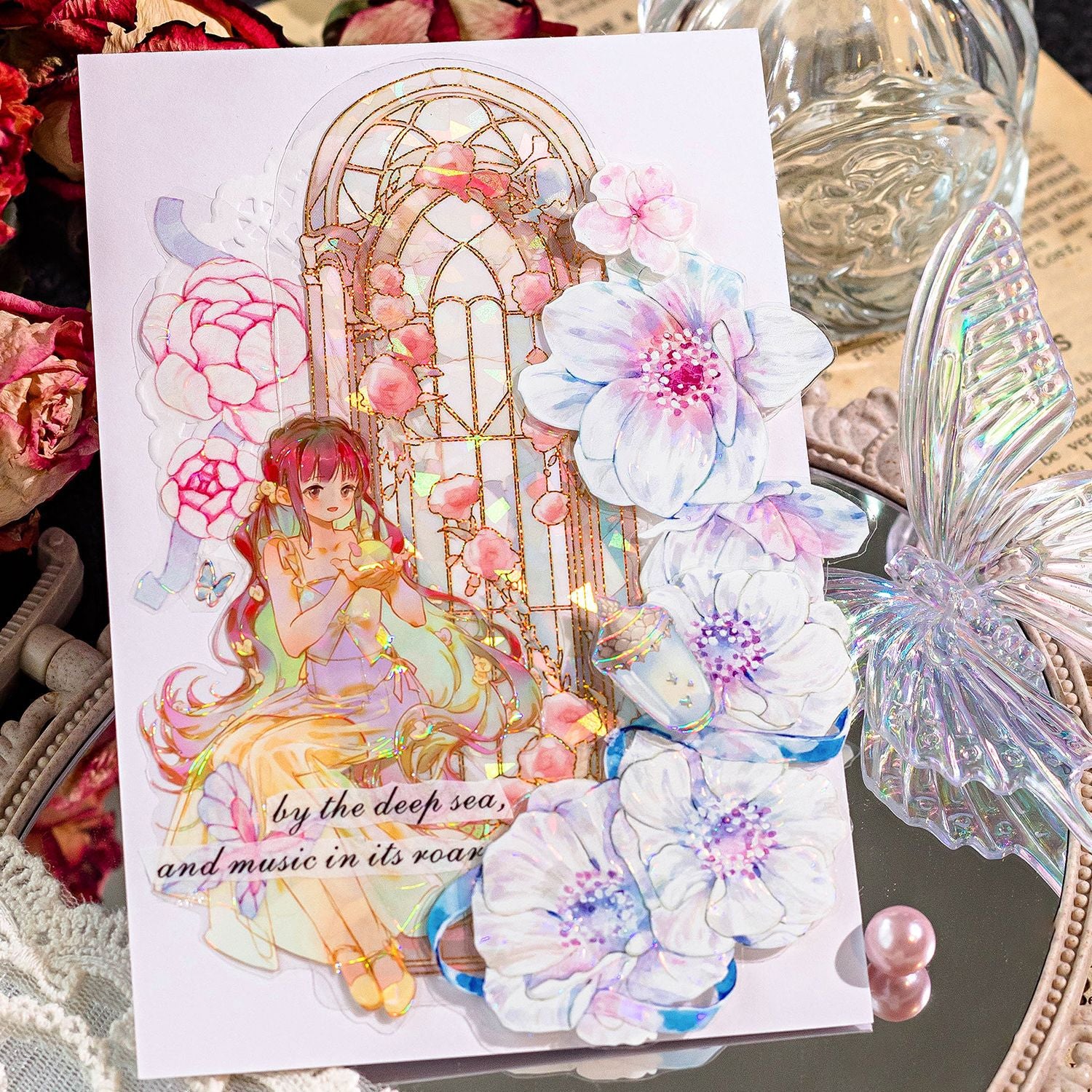 10 Pcs Bookmark and Stickers XYXH