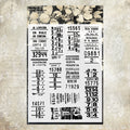 Clear Silicone Stamp STM517
