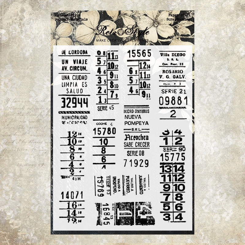 Clear Silicone Stamp STM517
