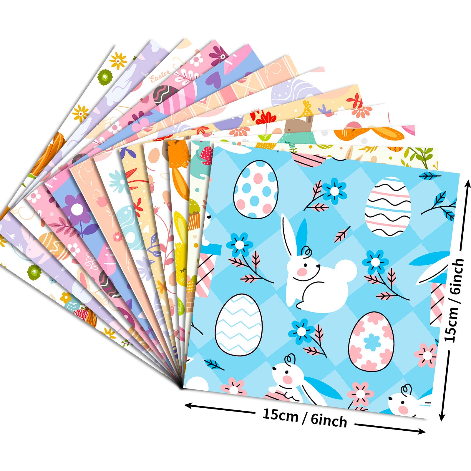 6 inch Easter Scrapbook Paper Pad PA753