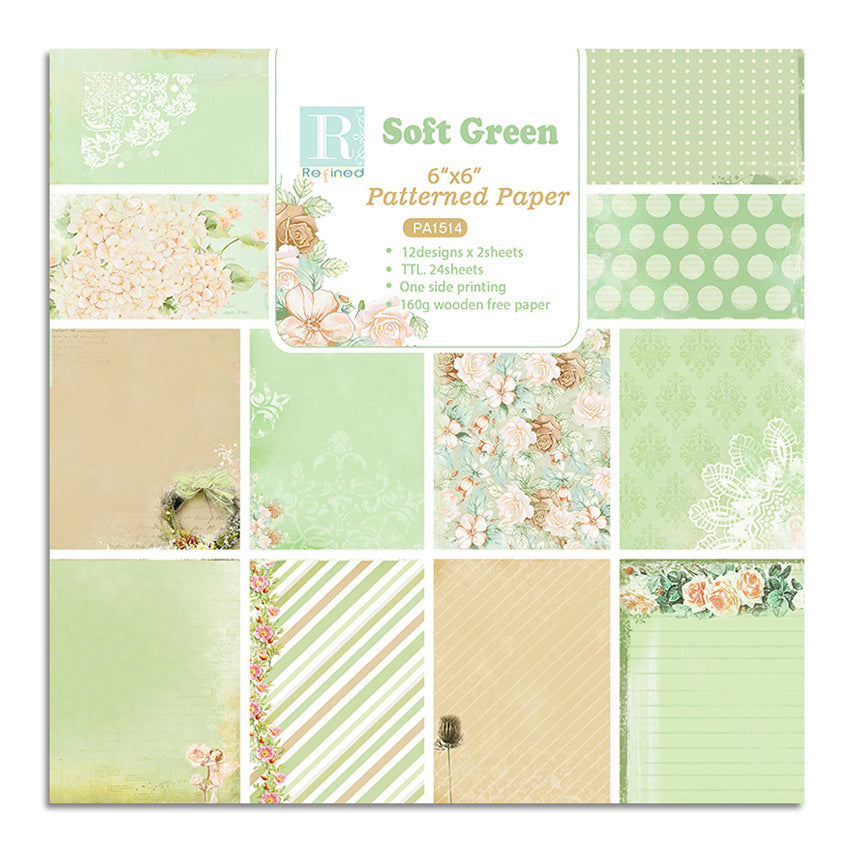 6 inch Scrapbook Paper Pad JYY6601