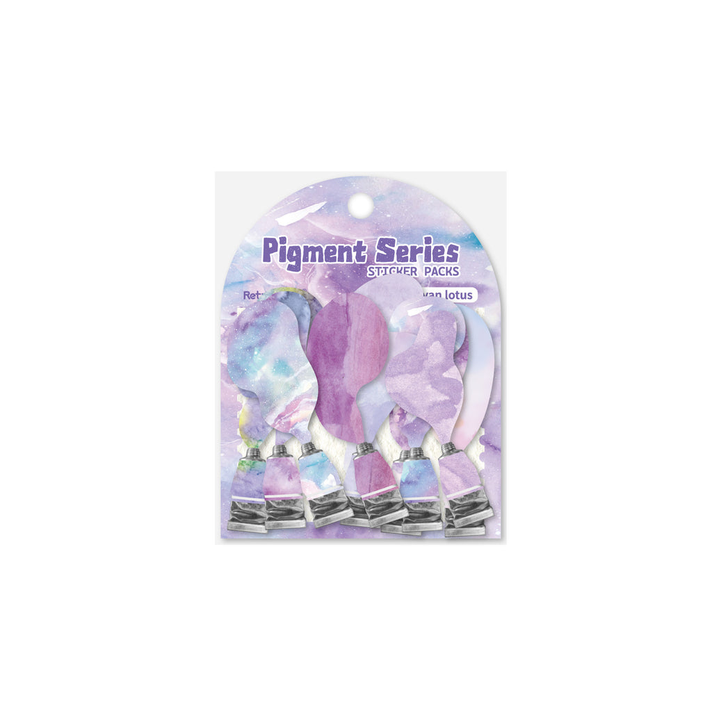 20 Pcs Paint Themed Stickers YLXL