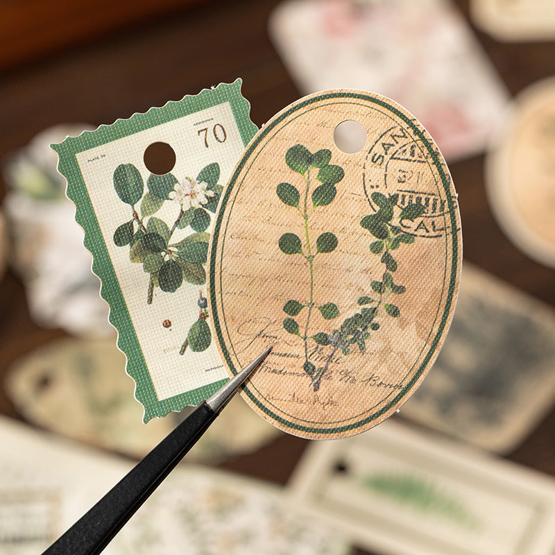 30 Pcs Vintage Hang Tag Paper GUYX