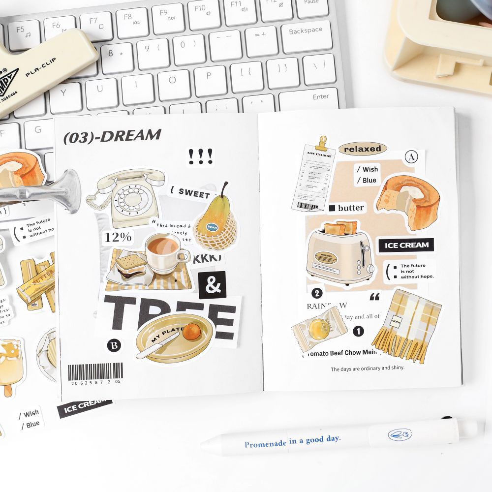 2 Sheets Creative Journal Stickers RJSP