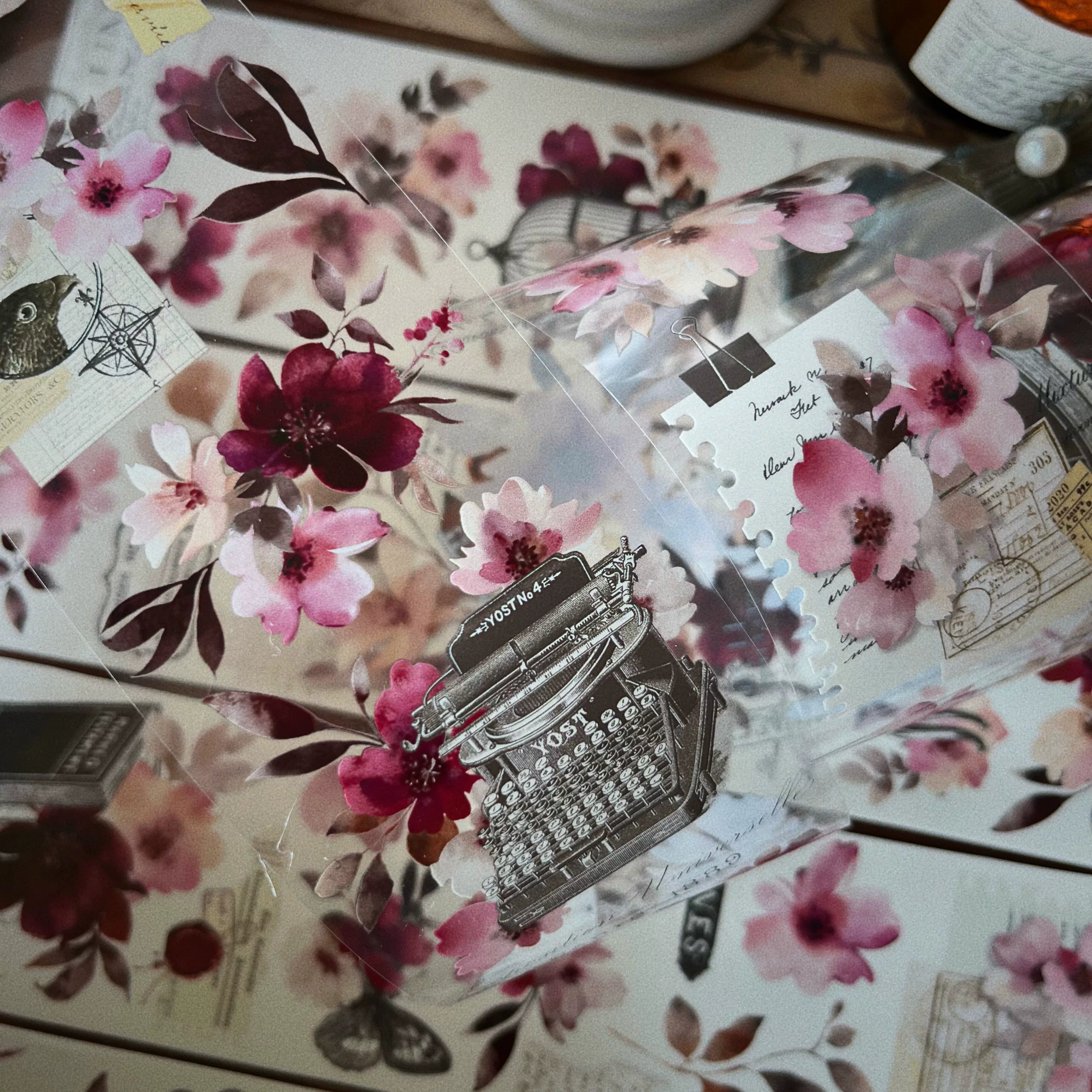 Floral Decorative Tape Rolls- Floral Timelessness