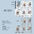 10-Sheets-Girl-and-Flower-PET-Stickers-Book-CBZLM