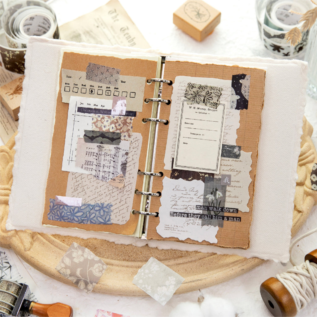 1 Roll Floral Washi Stickers Tape KSZY