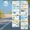 1 Roll Landscape Washi Sticker Tape MYDFJ