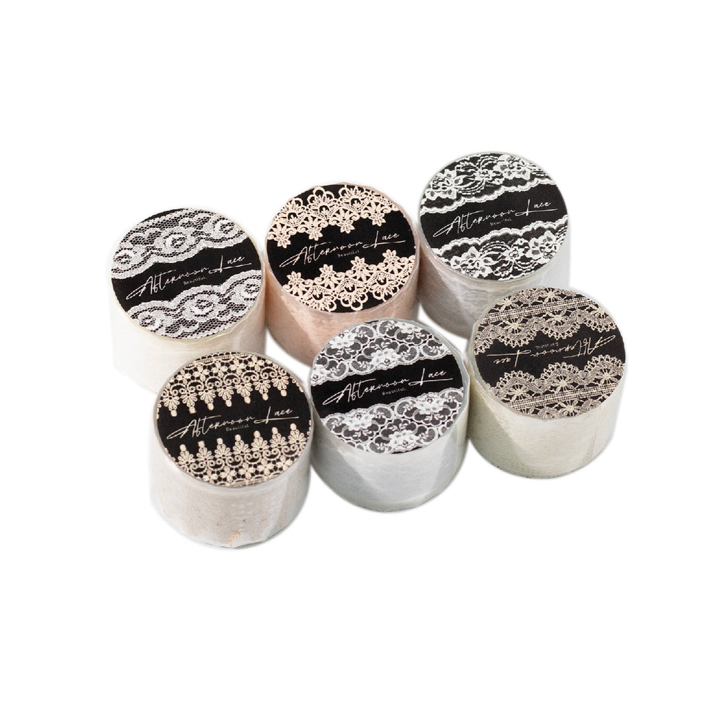1 Roll Vintage Lace PET Tape WHLS