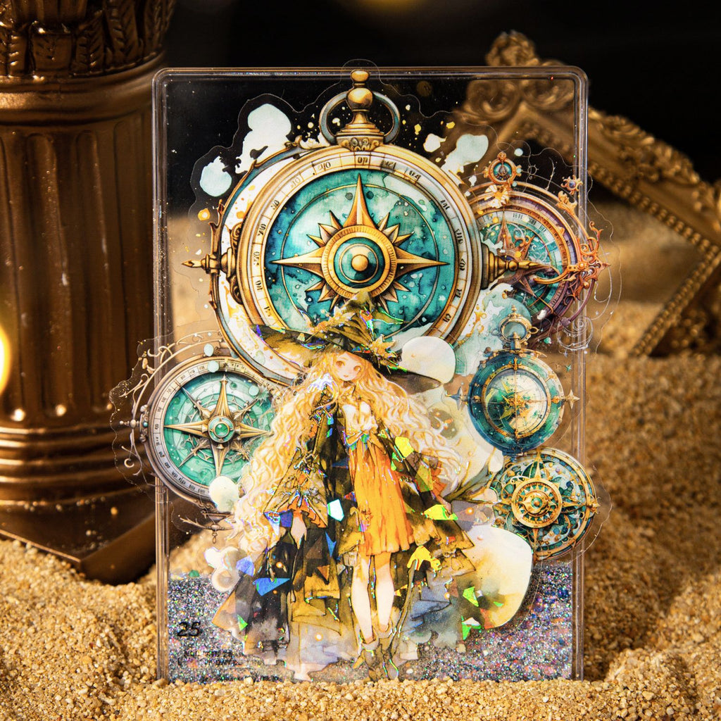 20 Pcs Magic Themed PET Stickers MFXP