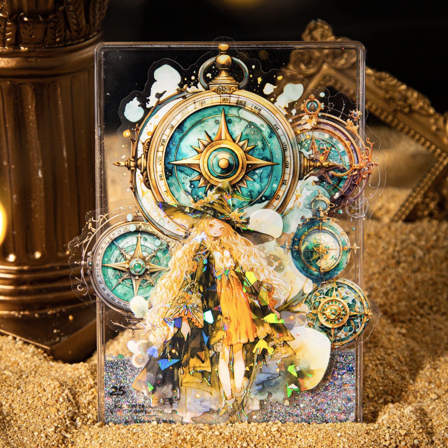 20 Pcs Magic Themed PET Stickers MFXP