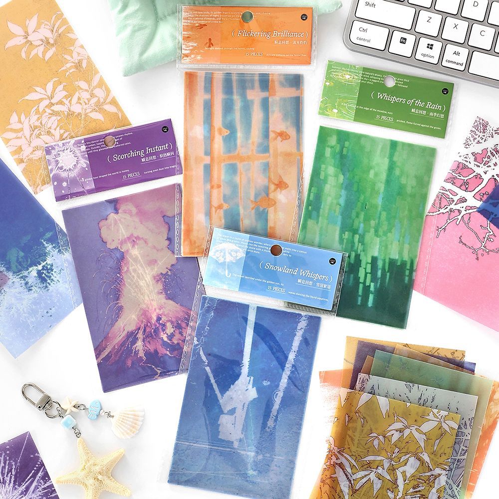 15 Sheets Fatansy Journal Paper SJHX