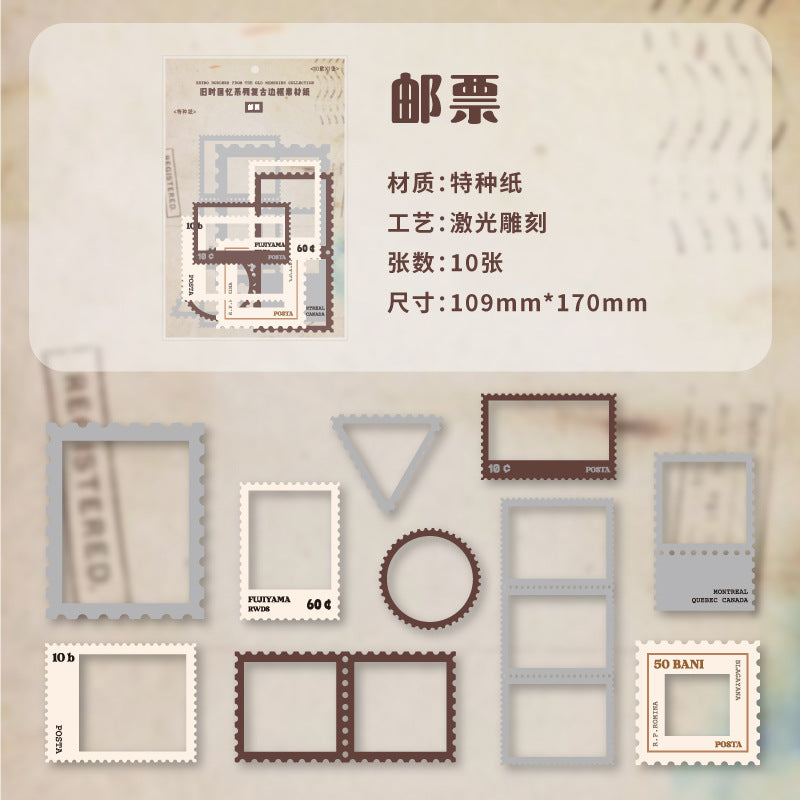 10 Pcs Movie Music Frame Paper JSHY