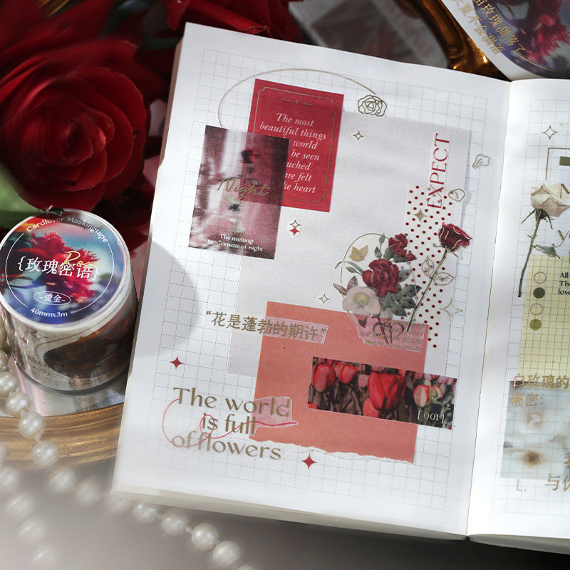 1 Roll Spring Flower Washi Tape HYJWR