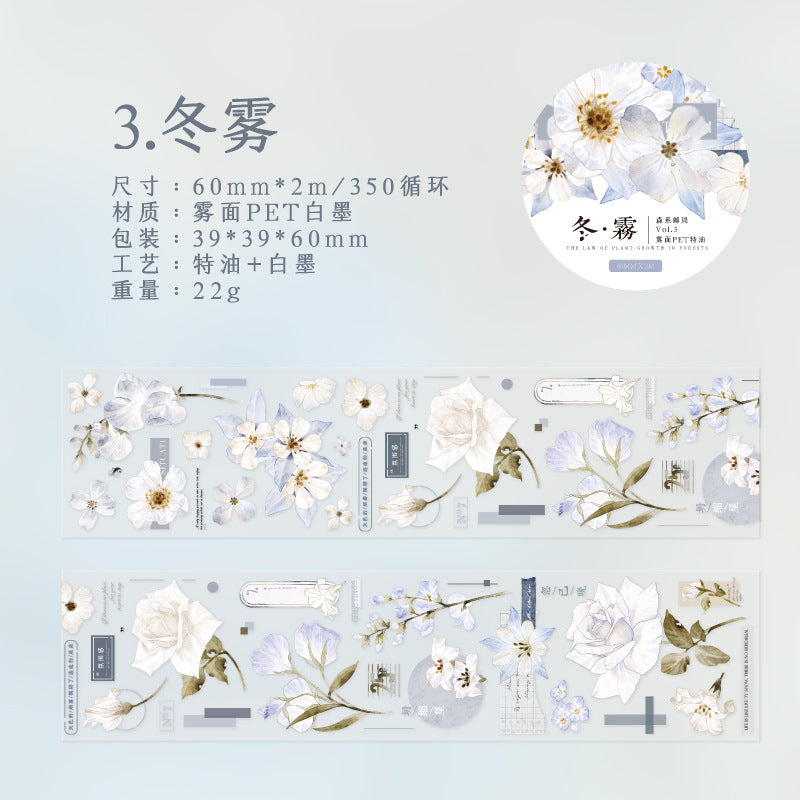 1 Roll Flower PET Tape SXYJ