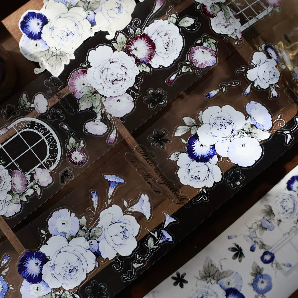 Floral Decorative Tape Rolls- Windowside Bloom
