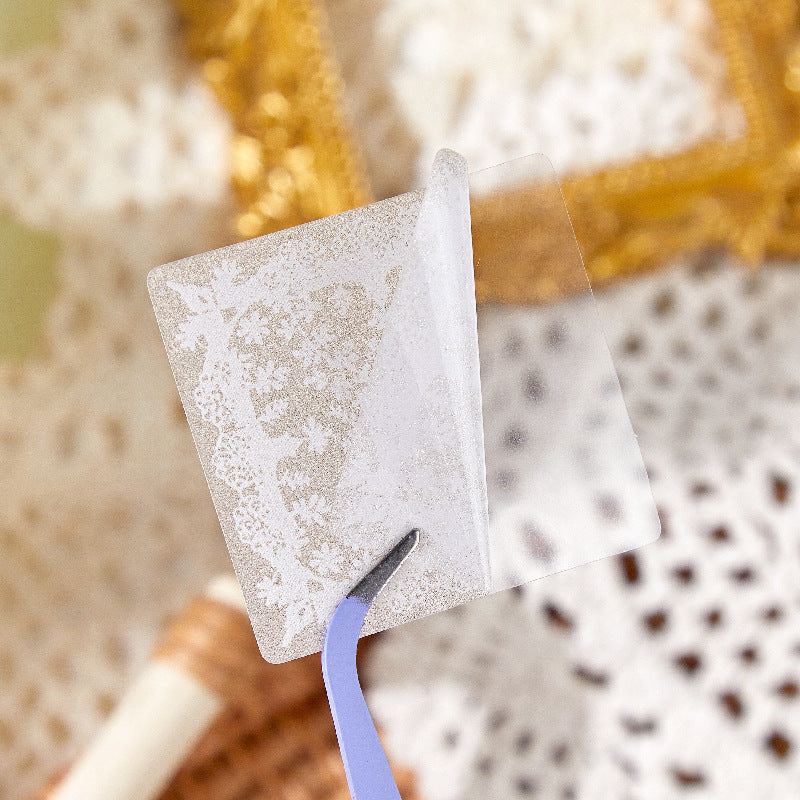 30 Pcs Aesthetic Journal PET Stickers MZXL