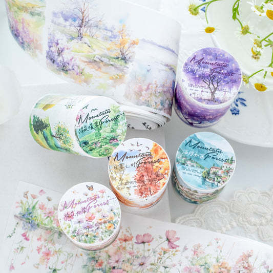 1 Roll Travel Landscape Washi Tape MBSL