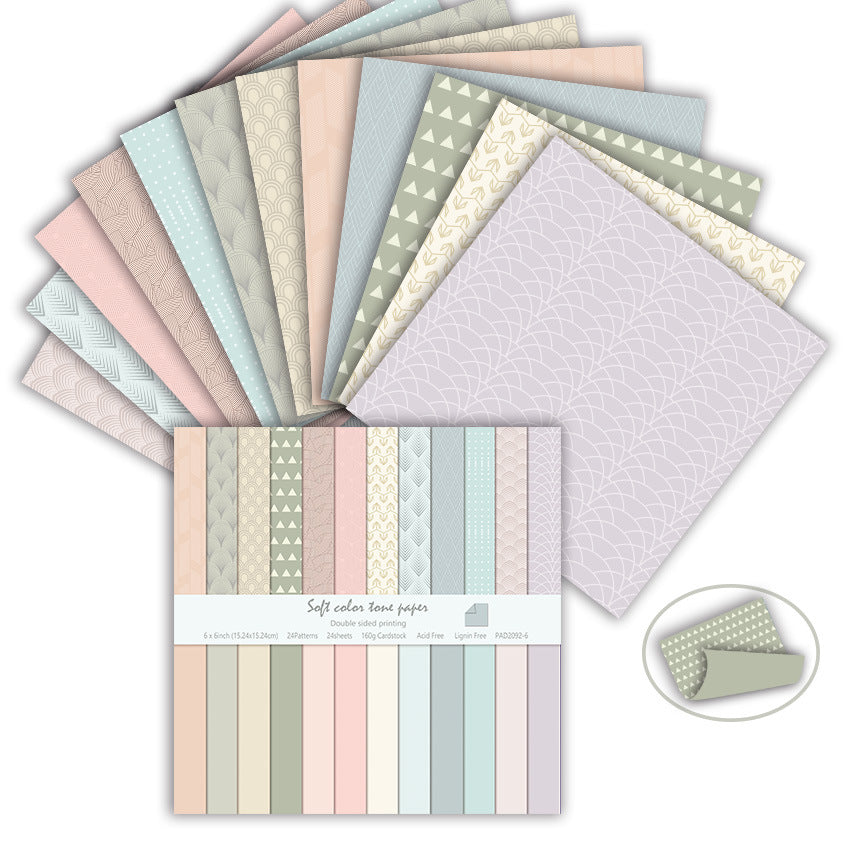 6 inch Scrapbook Paper Pad JYY6092