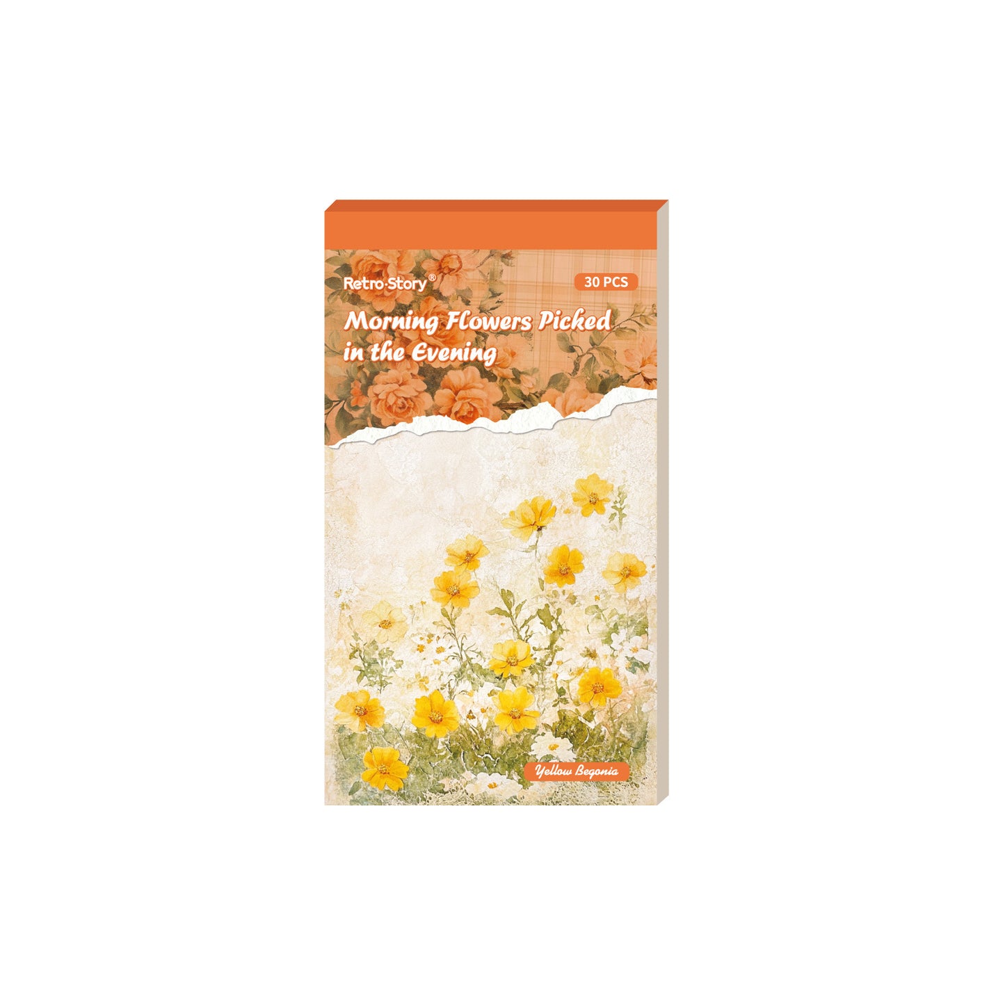 20 Pcs Floral Journal Notepad Paper ZHXS