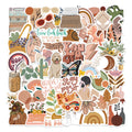 50PCS Boho Waterproof Vinyl Stickers BHO03