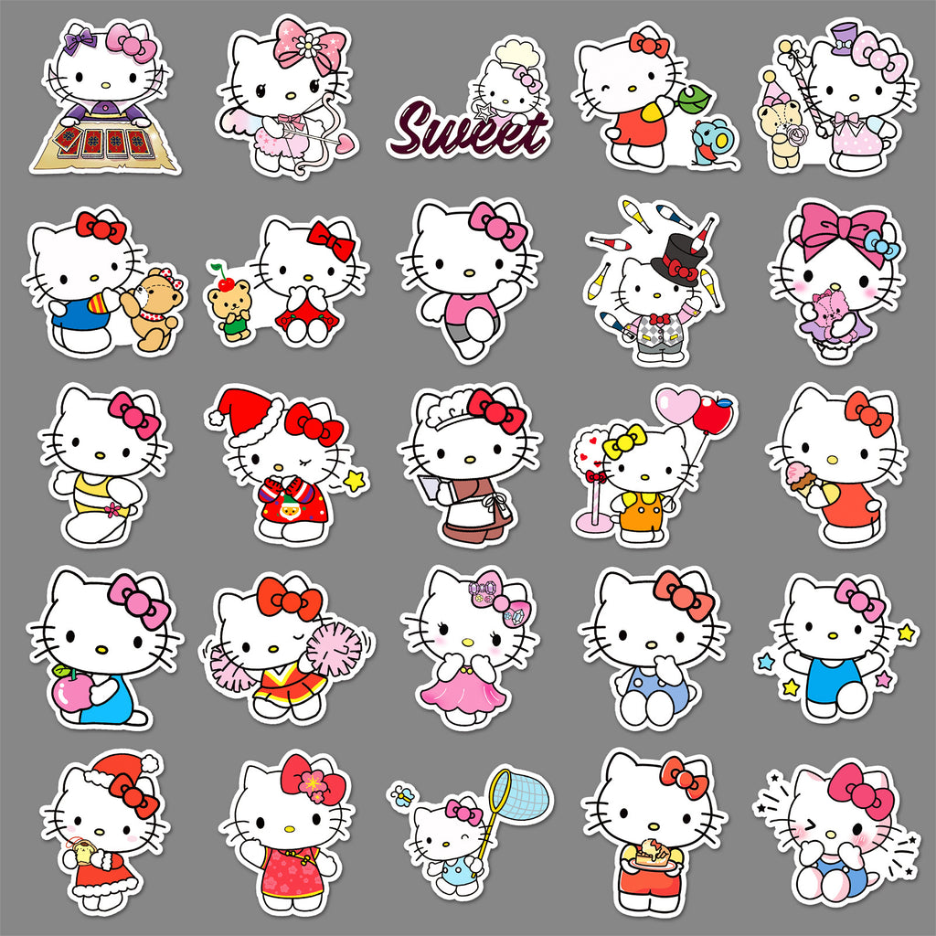 50Pcs Kawaii Waterproof Vinyl Stickers SRO123