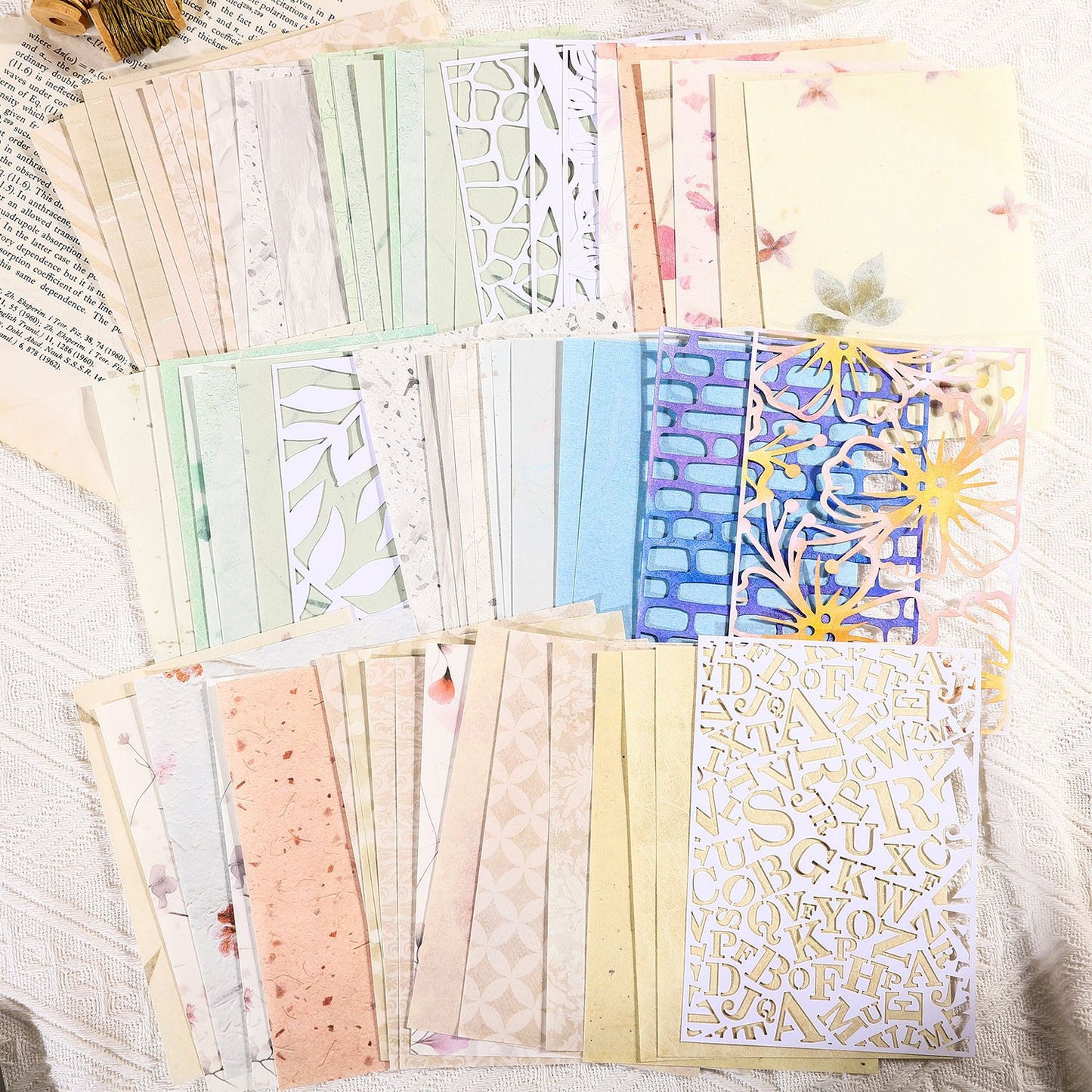 20 Sheets Cut-out Paper and Scrapbook Paper YSZZ