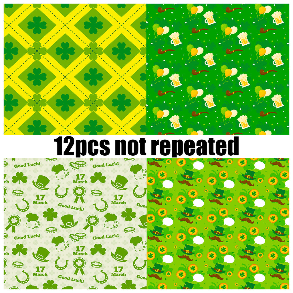 6 inch St. Patrick's Day Scrapbook Paper Pad PA758