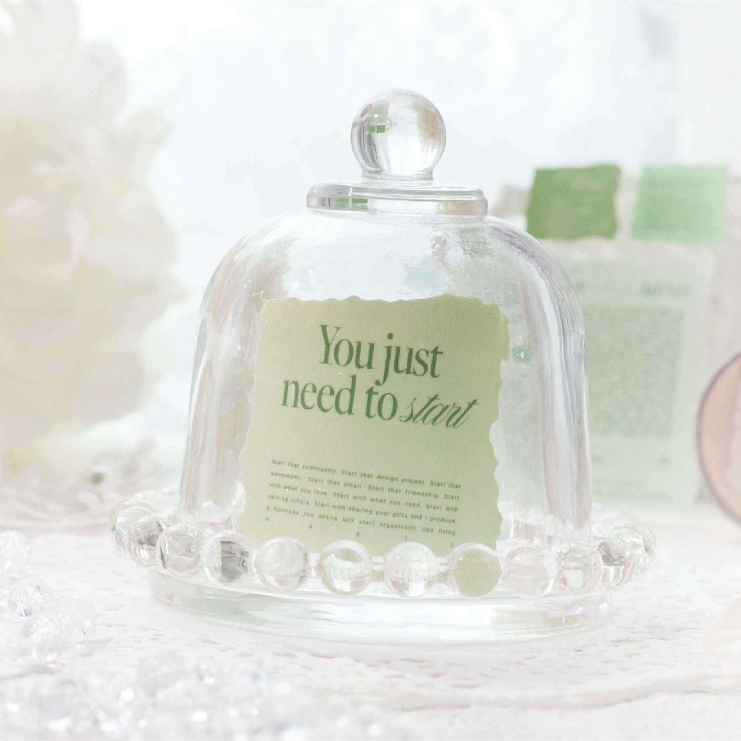 1 Roll Vintage Quote Journal Stickers FGBKP