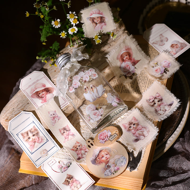 2 Sheets Rub on Stickers MGNH