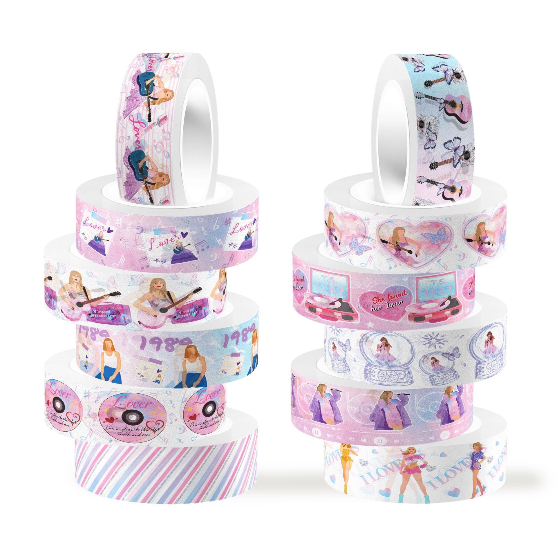 12 Roll Washi Tape Set ZH078
