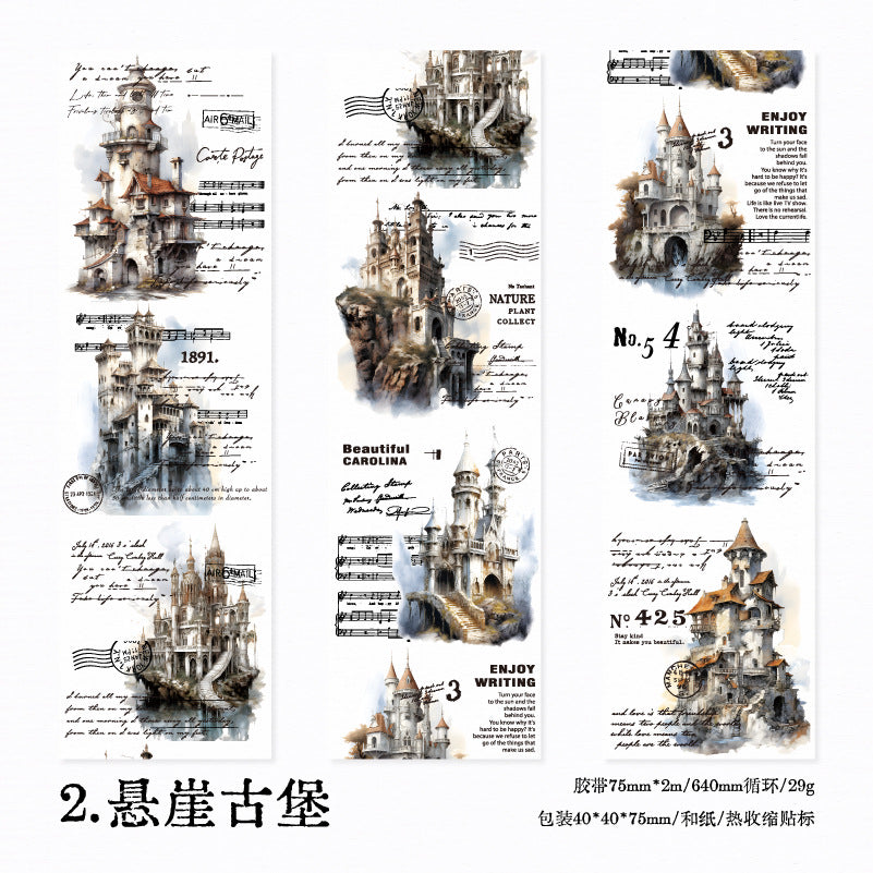 1 Roll Travel Theme Washi Tape YJZL