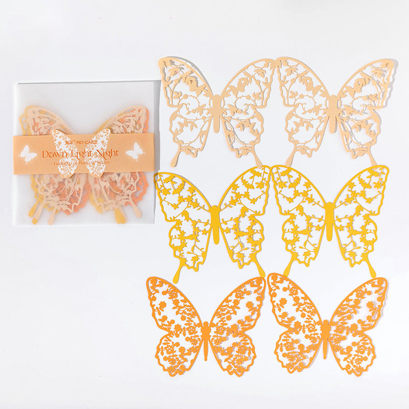 Hollow Butterfly Decorative Paper XZHD