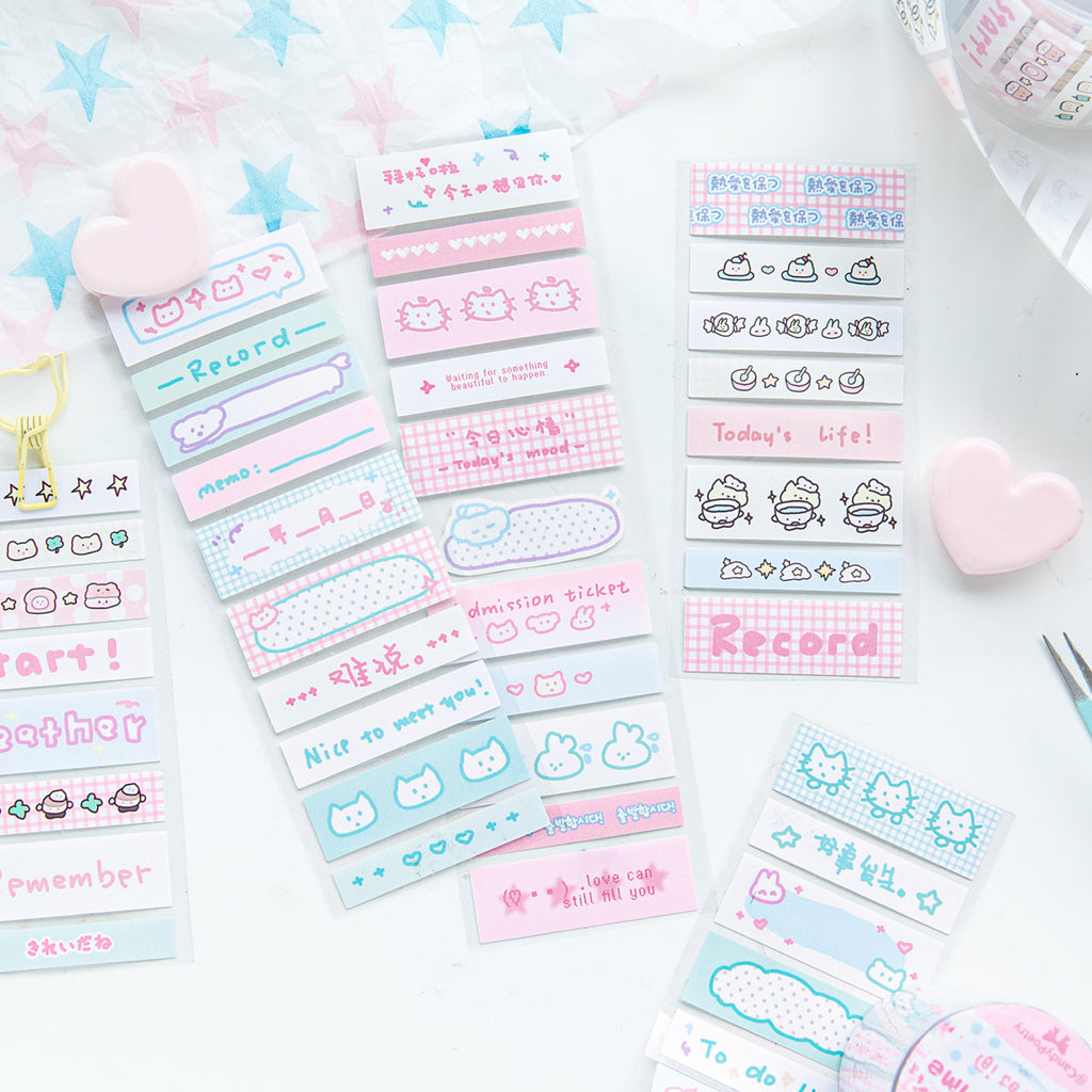 1 Roll Cute Symbol Stickers BJZX