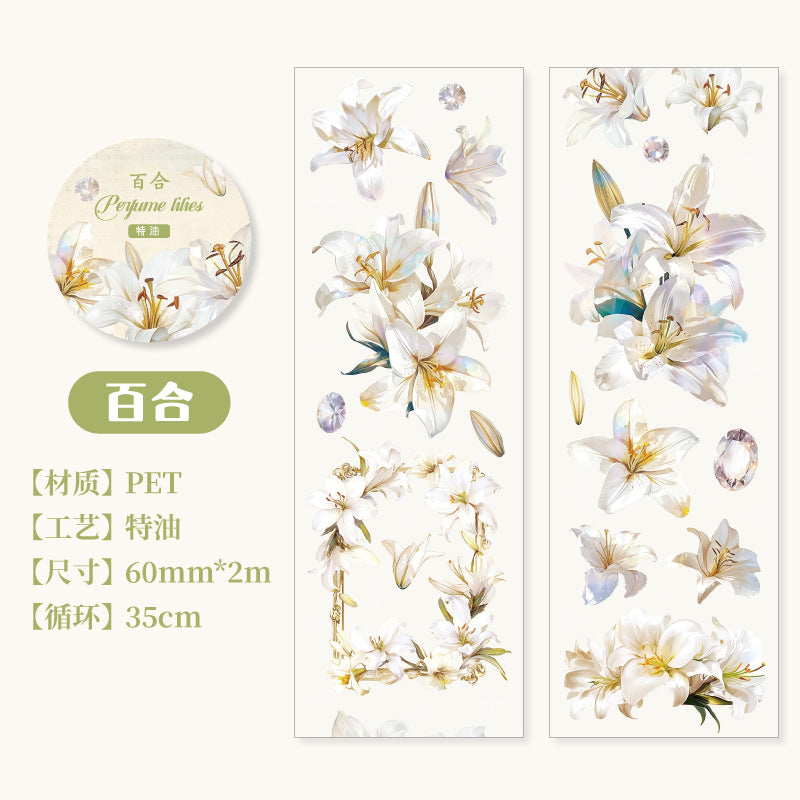 1 Roll Flower PET Tape BSHY