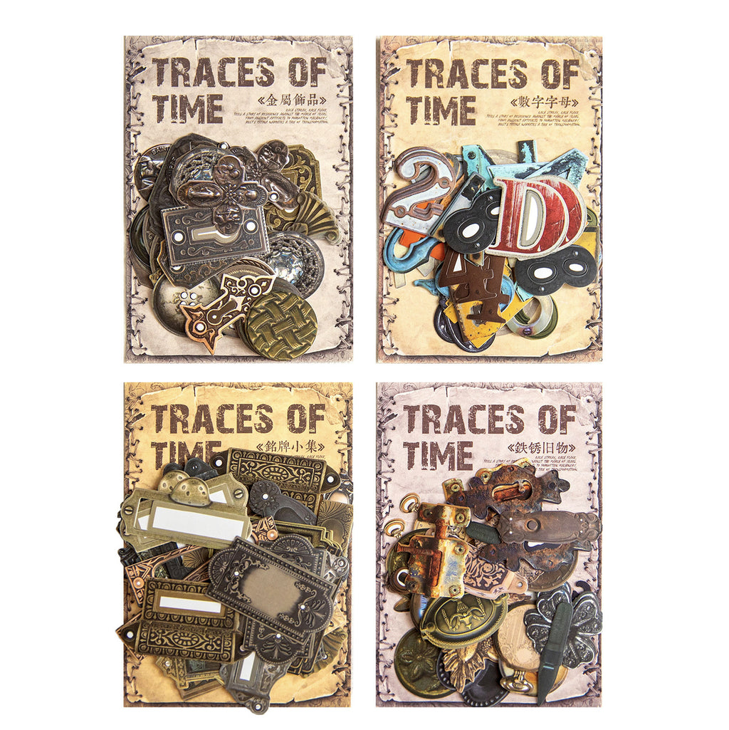 40 Pcs Vintage Stickers SGXJ