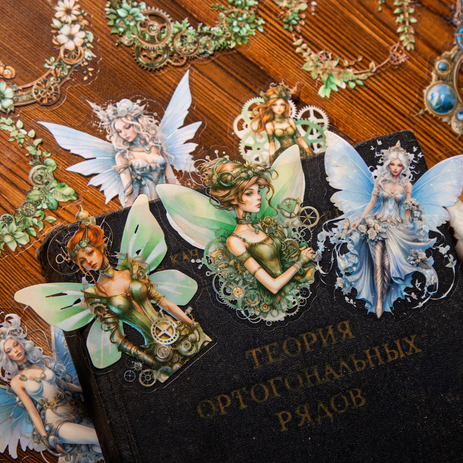 20 Pcs Fairy PET Stickers JXJL