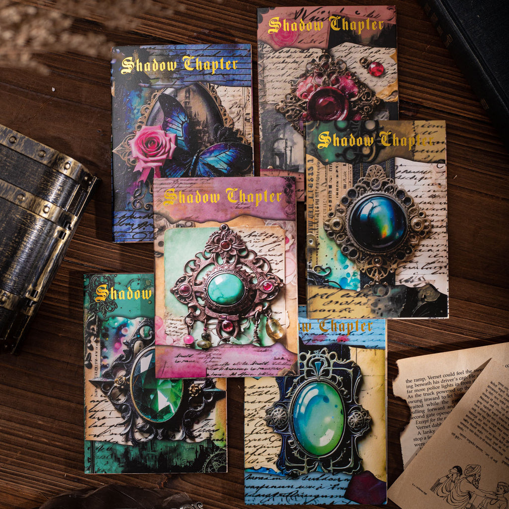 30 Pcs Gothic Vintage Scrapbook Paper AYPZ