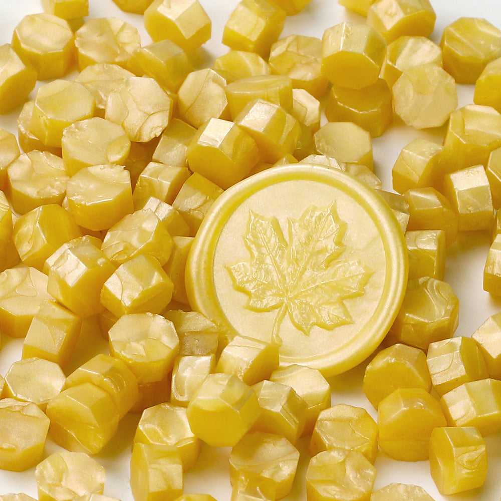 100 PCS Octagon Wax Seal Beads H107