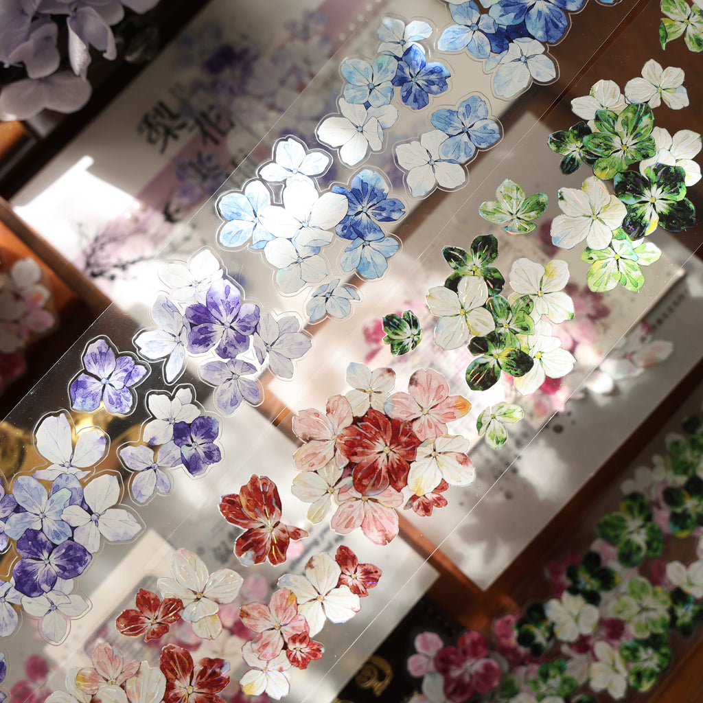 Floral Decorative Tape Rolls- Celestial Blossom