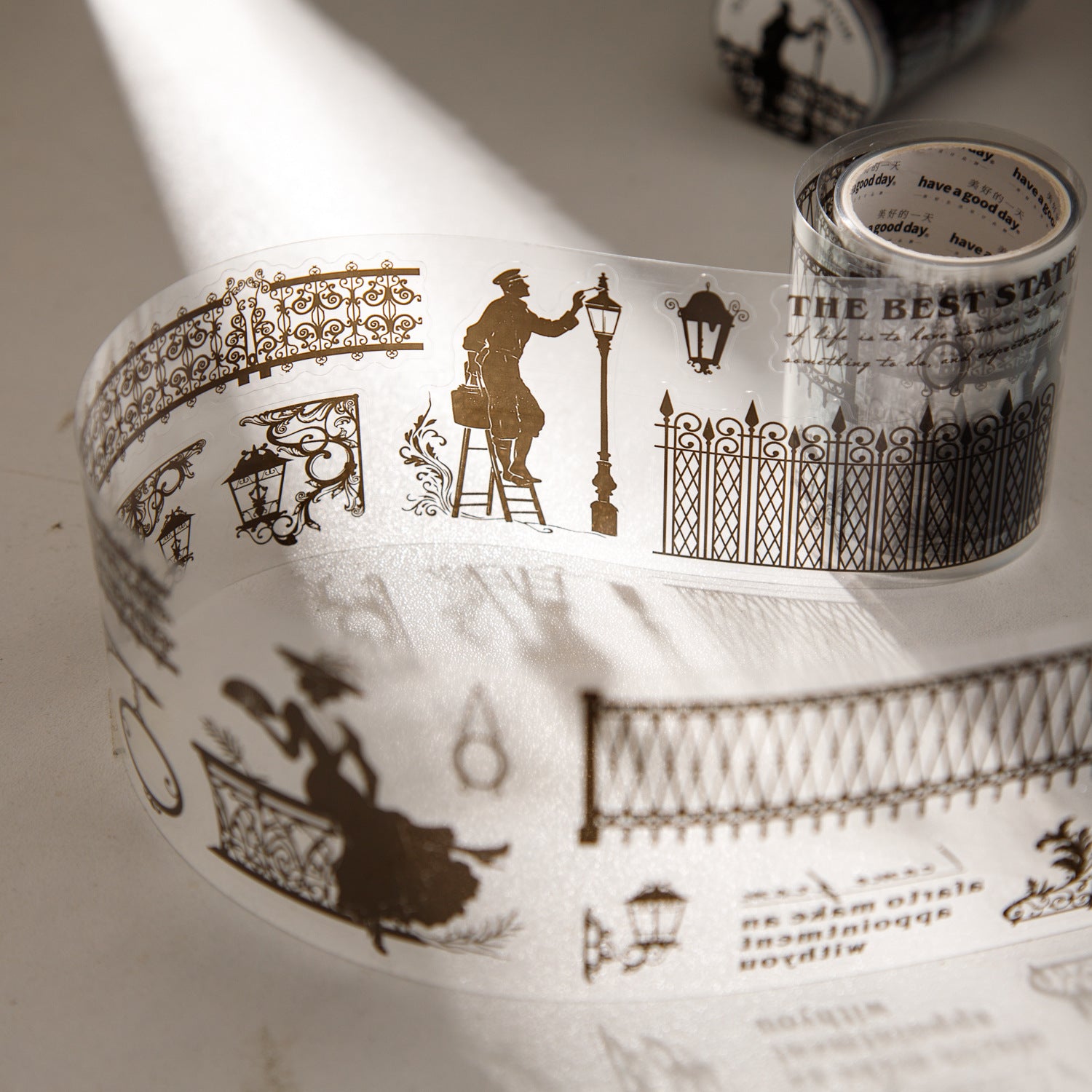 アイドル [GGAGGONG] Color Shadow PET Tape Obujo 1 Roll Shadow Art PET Tape LKHY are perfect for scrapbooking