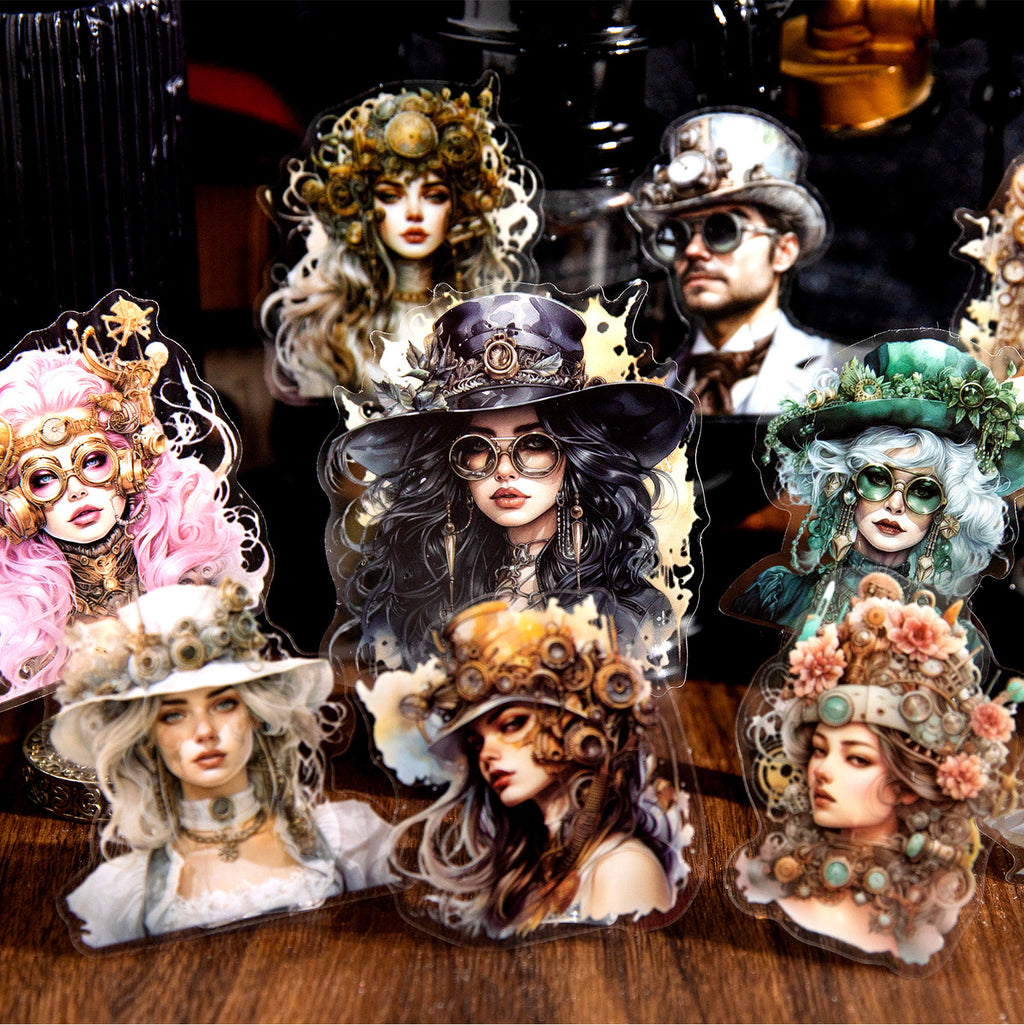 20 Pcs Old Time Stickers ZQGD