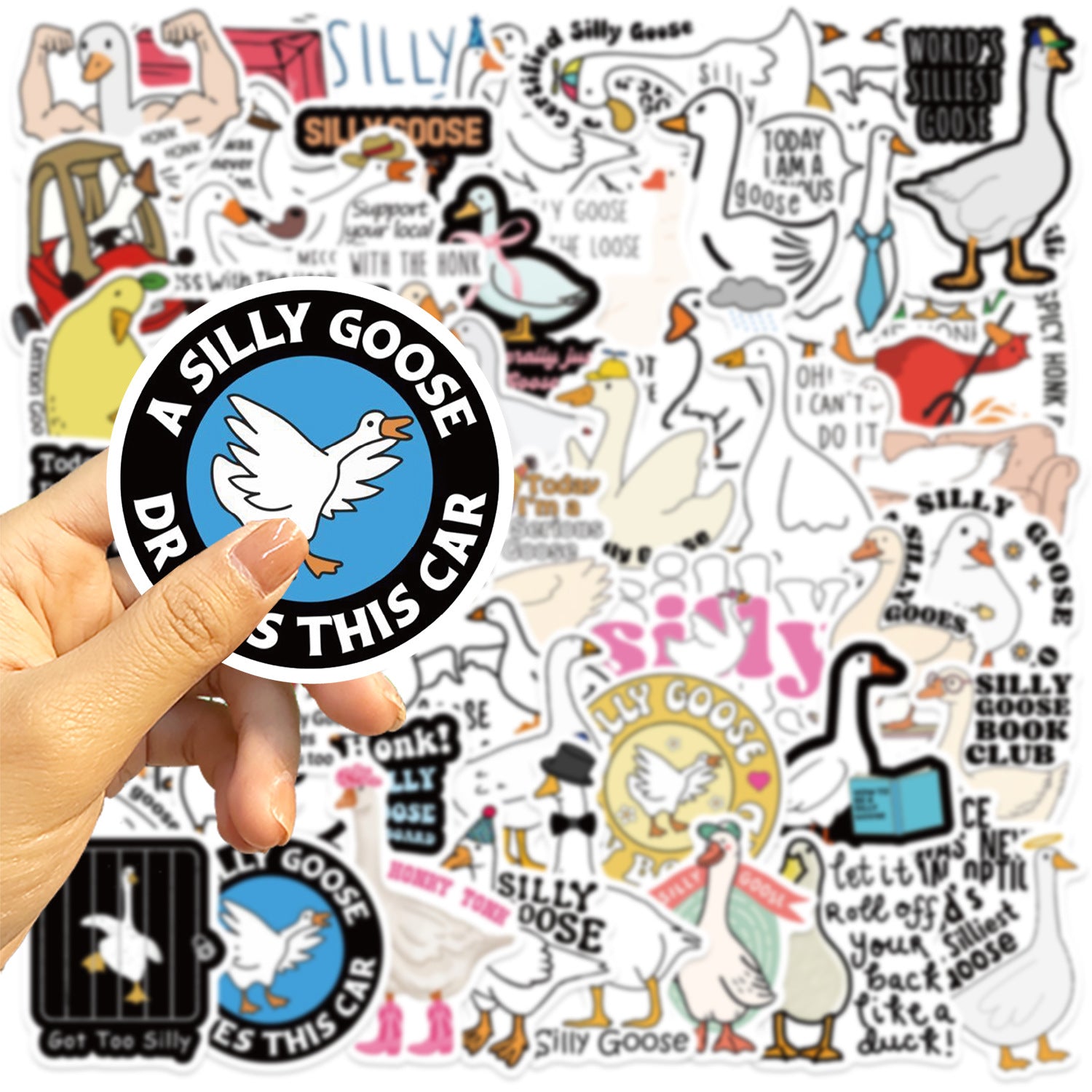 50PCS Funny Sarcastic Meme Vinyl Stickers FUN05