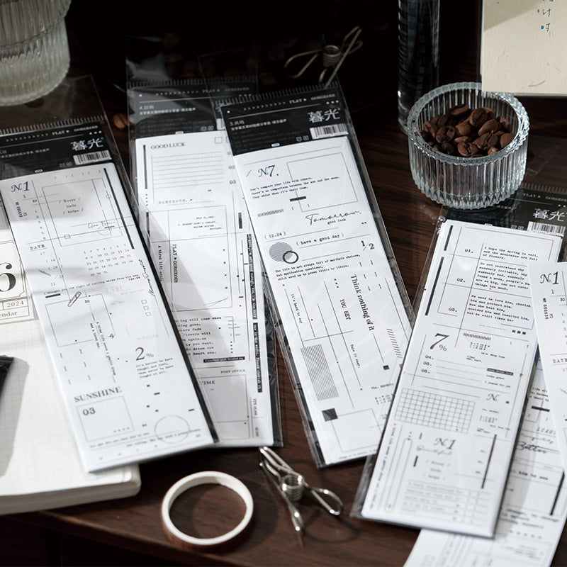 10 Pcs Creative Vintage Notepad XNLS