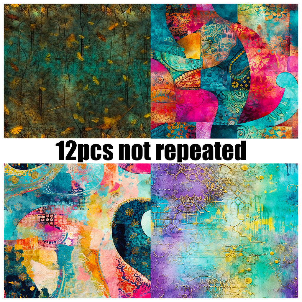 6 inch Vintage Scrapbook Paper Pad PA730